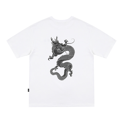 [seasonoff] 용 1/2 티셔츠 (white)